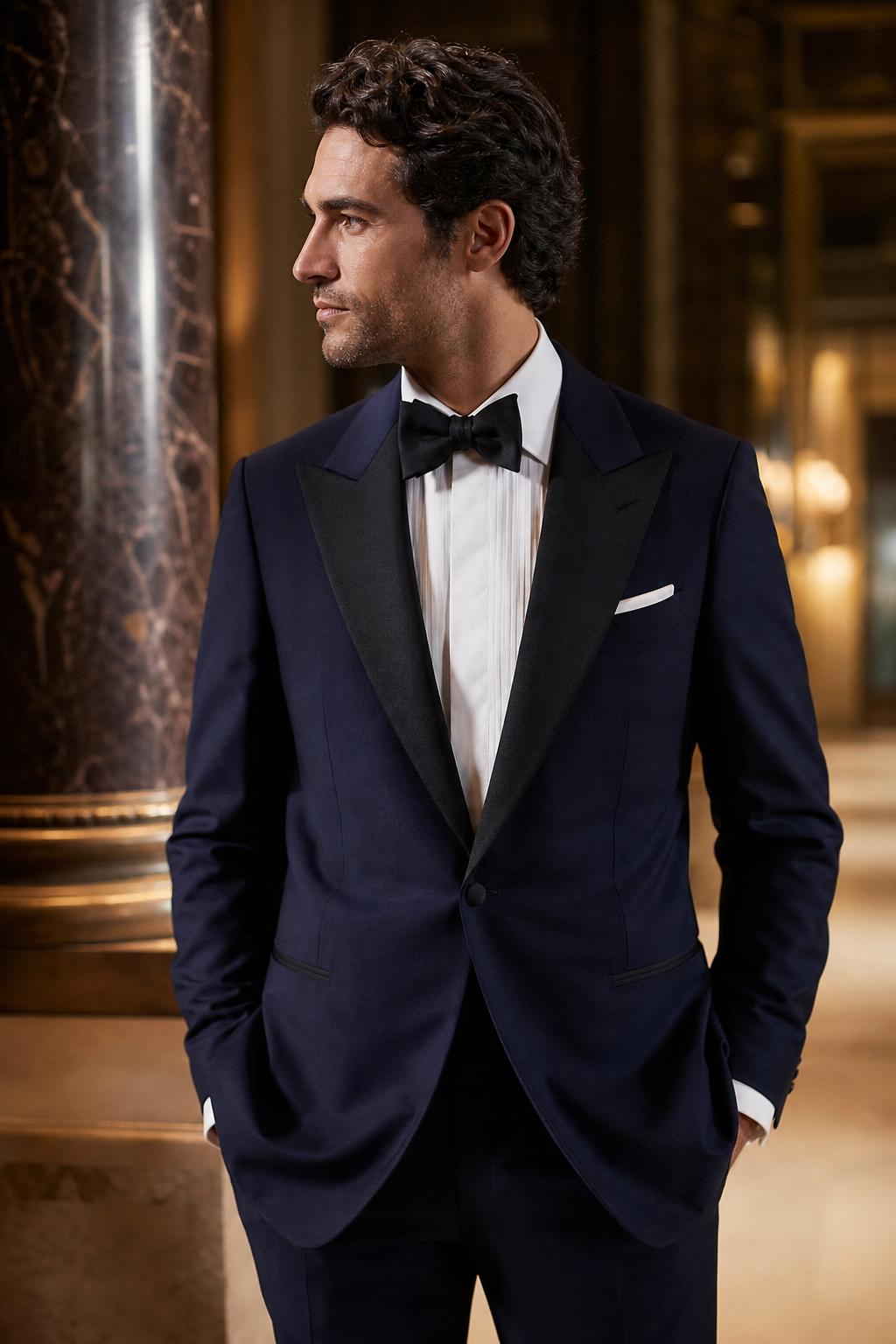 Tuxedos in the Carelli formalwear lounge